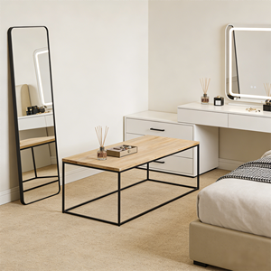 Mesa de Centro de <span class=keywords><strong>Metal</strong></span> Estilo <span class=keywords><strong>2025</strong></span>, Mesa de Centro Minimalista de Forma Cuadrada para el Hogar, Mesas de Sala de Estar Adecuadas para Diversos Entornos - Product Image 2