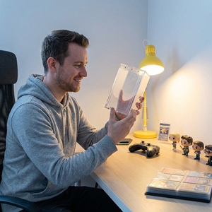 <strong>Clear</strong> Magnetic <strong>Acrylic</strong> Display Case, Floating Protect Display <strong>Box</strong> For Pokemon ETB Elite Trainer <strong>Box</strong> Booster <strong>Box</strong> - Product Image 4