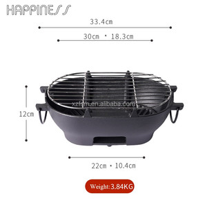 Precio de salida de fábrica, parrilla Hibachi presazonada, parrilla de carbón para acampar al aire libre, parrilla Hibachi de mesa - Product Image 6