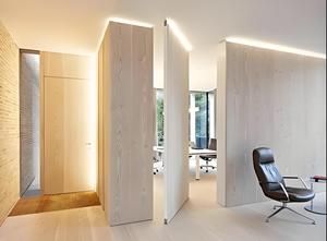 Dernière conception de porte intérieure commerciale moderne sans cadre cachée et invisible - Product Image 4