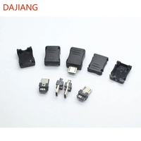Conector de Carga para Teléfono DAJIANG, Micro Mini USB 3.0 2.0 Tipo A, Tipo B y Tipo C, Macho y Hembra, 5 Pines