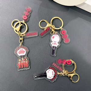 Llaveros Acrílicos de la Gira de Regreso BT 2026, Colgantes de Mercancía Kpop Bangtan Boys ARIRANG, <span class=keywords><strong>JUNGKOOK</strong></span>/V/JIMIN/JIN/SUGA/RM, Venta al por Mayor - Product Image 2