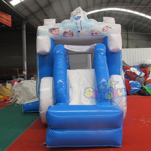 Comercial personalizado niños princesa inflable gorila saltando Combo Slide <span class=keywords><strong>Frozen</strong></span> Bouncy Castle para la venta - Product Image 5