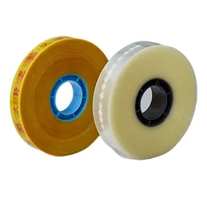 Factory making transparent OPP tapes banding plastic opp strapping tapes for packing machine use