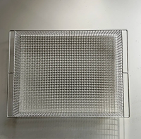 Panier à instruments dentaires en acier inoxydable pour autoclave et stérilisateur