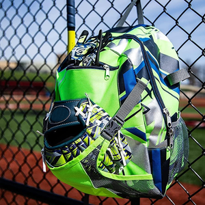 Sac à dos de baseball personnalisé avec logo, Mochila De Beisbol, motifs multiples, contient casque/<span class=keywords><strong>gant</strong></span>/batte, poches en filet, sac d'équipement <span class=keywords><strong>sportif</strong></span> - Product Image 2