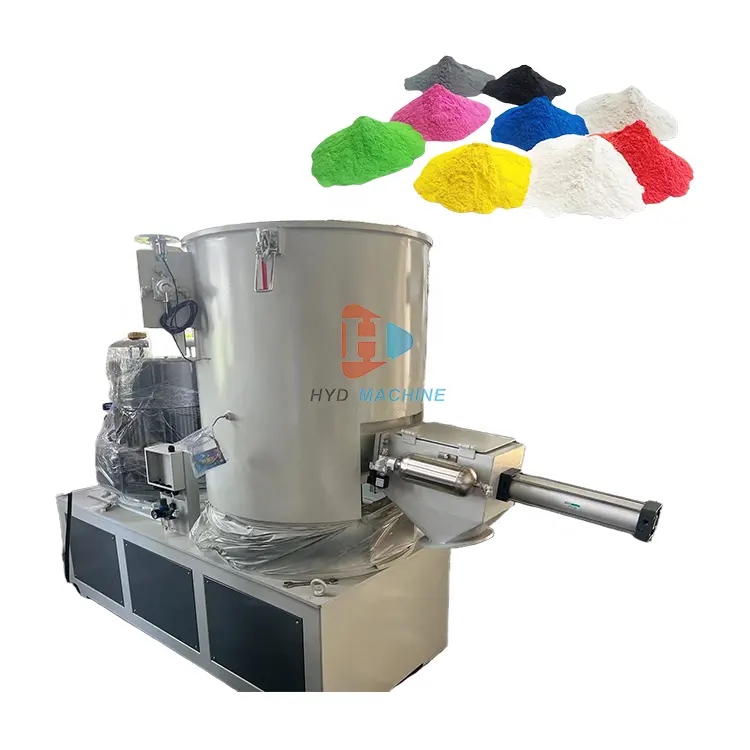 Seco PVC Pó Máquina De Mistura Alta Velocidade Color Plastic Resin Mixer