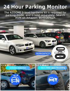 Azdome กล้องติดรถยนต์เลนส์ Pro-3CH M550, เครื่องบันทึก DVR พร้อม WiFi <span class=keywords><strong>GPS</strong></span> 6 IR นำแสงในตัว5g - Product Image 4