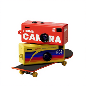 Caméra miniature <span class=keywords><strong>portable</strong></span> tendance 1080P Enregistreur vidéo Petit collier porte-clés Capteur CMOS 150MAH Caméra rétro miniature - Product Image 1