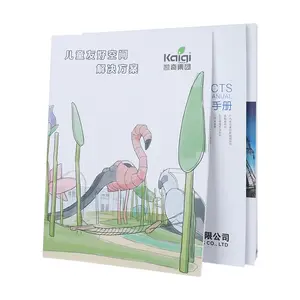 Children's book printing services High definition printing of textbooks Color book cartoon character album printing design