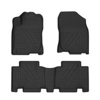 Originales, Hochwertiges TPE 3D Bestverkauftes Lenkrad Links Teppich-Fußmattenset für Toyota RAV4 2013-2019