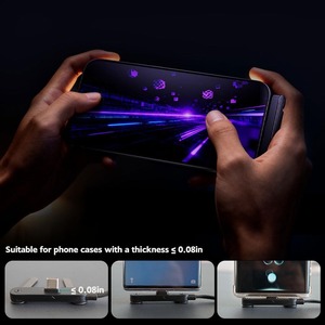 Kabel Charger Tak Terlihat dengan Penyangga, Pengisian Daya Super Cepat 65w, Kabel Pengisian Cepat 2-in-1 & Penyangga Ponsel untuk Gaming dan Kantor - Product Image 6