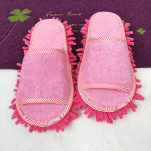 Chenille <strong>Cleaning</strong> <strong>Slippers</strong> for Lazy People Fun <strong>Slippers</strong> Mop Floor <strong>Slipper</strong> Slides Sandals - Product Image 2