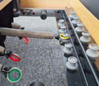 Reformer de Pilates pliable haut de gamme en bois de chêne massif, gain de place, lit de Pilates pour studio, ressorts allemands silencieux haute élasticité, garantie 5 ans