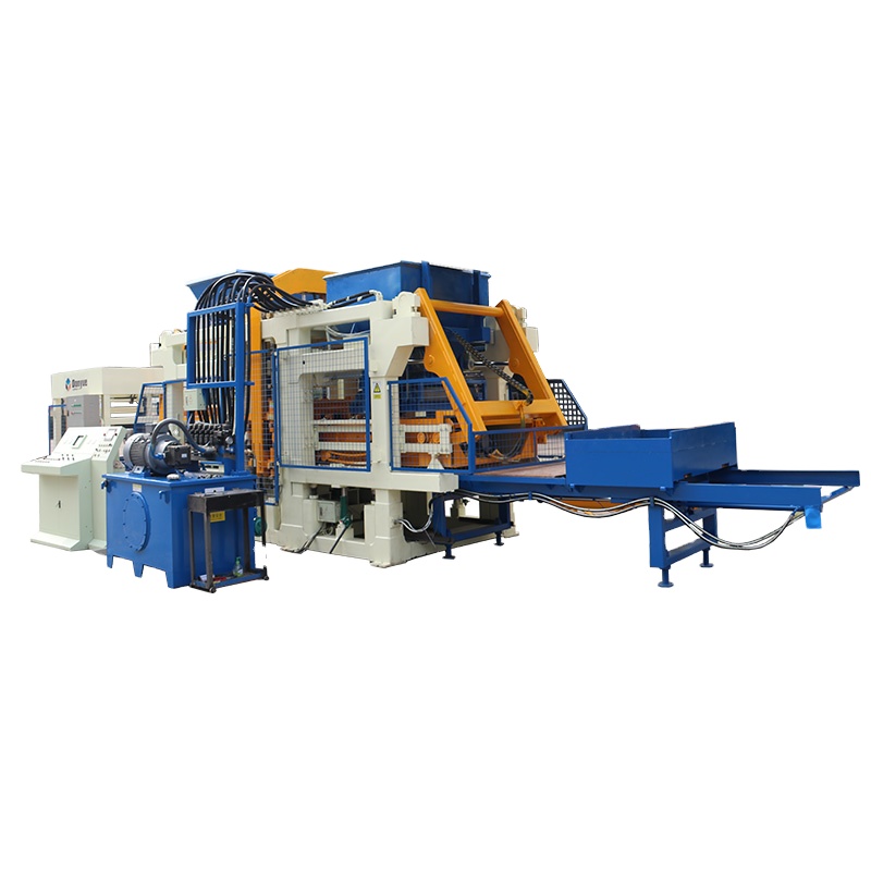 Germany Design CE Standard Full Automatic Concrete Cement Paving Stock Block Brick Making Machinery Machine In Middle East