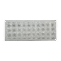 Penutup Bata Udara Anti Gigitan Tikus/Spider dari Aluminium Alloy Kokoh Berlubang, Tahan Korosi, Ukuran 25x30cm
