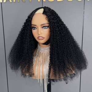 วิกผมแบบวีพาร์ท 300% <span class=keywords><strong>ผม</strong></span>แท้ แบบหยิกฟู ไม่ต้องต่อ<span class=keywords><strong>ผม</strong></span> รุ่นอัพเกรด ลอนลึก <span class=keywords><strong>ทรง</strong></span>วี ไม่ต้องใช้กาว วิกผมครึ่งศีรษะ สำหรับผู้หญิง - Product Image 3