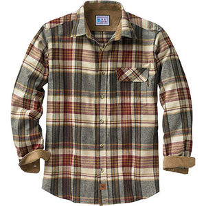 <span class=keywords><strong>Amazon</strong></span> Venta caliente de los hombres de franela de algodón de <span class=keywords><strong>manga</strong></span> <span class=keywords><strong>larga</strong></span> de cuadros campamento camisa - Product Image 6