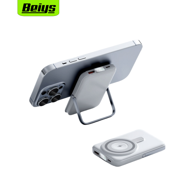Hot Selling 10000mAh Portable Mobile Phone Watch Magnetic Wireless Power Bank Suitable for Apple Watches