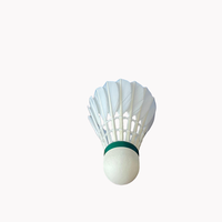 Volants de badminton NO 9 Série Plumes de Canard - Idéaux pour l'entraînement et la compétition, trajectoire stable, pour sports en salle