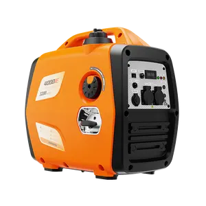 Factory wholesale 120v/240V 3000 Watt Portable inverter Generator 3500w kva Gasoline/Petrol Power quiet Generator for RV Home