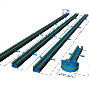 <strong>50m</strong> <strong>Inflatable</strong> <strong>Slip</strong> <strong>and</strong> <strong>Slide</strong> Outdoor <strong>Inflatable</strong> <strong>Slide</strong> <strong>Inflatable</strong> Playground <strong>Slide</strong> - Product Image 1