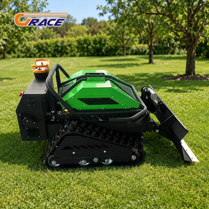 Livraison Gratuite CE EPA Euro 5 Tondeuse à Gazon Robotisée Autotractée sur Chenilles Tout-Terrain à Grand Réservoir à Essence - Product Image 3