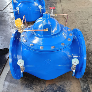 Vanne PRV LanHui 200X à commande automatique pilotée, réducteur <span class=keywords><strong>de</strong></span> <span class=keywords><strong>pression</strong></span> d'<span class=keywords><strong>eau</strong></span> PN10 PN16 avec raccord à bride, garantie 1 an - Product Image 6