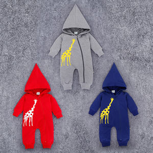 Ropa de Bebé para Exportación, Mono con Capucha para Bebés y Niños Pequeños, Muestra Gratis - Product Image 4