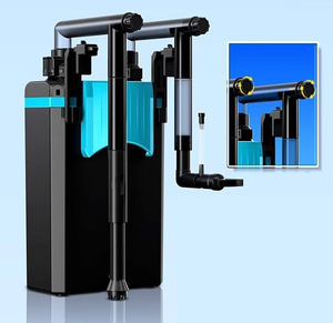 مضخة فلتر شلال متعددة الاستخدامات لأحواض السمك مع نظام ترشيح إسفنجي وتدوير المياه - Product Image 6
