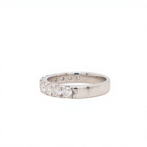 Lurba Jewels 925 Sterling <b>Silver</b> Luxury Moissanite <b>Eternity</b> Band Wedding <b>Ring</b> for Women Fashion Minimalist Fine Jewelry - Product Image 4