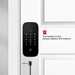Thông minh sinh trắc học vân tay & Palm tĩnh mạch cửa khóa không dây wifi key deadbolt cho căn hộ Home & khách sạn an toàn tuya mạng - Product Image 6