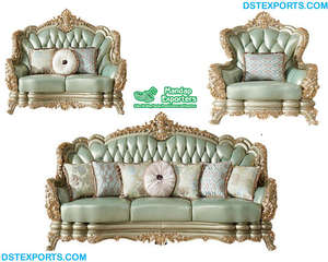 Stunning Royal Look <b>Sofa</b> Set for Home Hand Made Living Room Furniture Modern Design <b>Sofa</b> Set for Home <b>Cheap</b> - Product Image 4