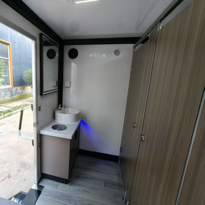Baño Portátil Público a Precio Económico, Remolque de Baño Móvil VIP para Adultos, Baño Portátil para Exteriores con Lavabo y <span class=keywords><strong>Ducha</strong></span> - Product Image 5