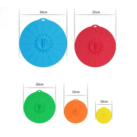 Couvercle en silicone écologique de qualité alimentaire, compatible four, couleur Pantone et forme personnalisée, pièces de batterie de cuisine YK-883