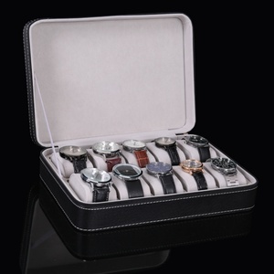 Boîte à bijoux en cuir personnalisée haut de gamme, emballage en velours, vente directe d'usine, coffret cadeau sur mesure - Product Image 2
