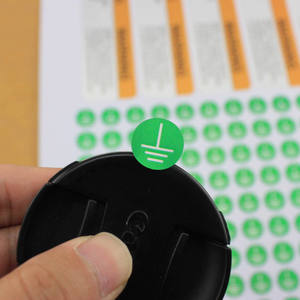 Виниловая электронная и промышленная клейкая этикетка, Высококачественная электронная полочная этикетка для пластиковых бутылок, этикетка для сока, частный продукт - Product Image 3