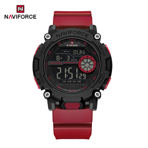 NAVIFORCE 7133 Nouvelles montres multifonctions pour hommes Bracelet en TPU <span class=keywords><strong>Affichage</strong></span> numérique Écran Montres électroniques pour garçons Sport Horloges pour hommes - Product Image 6