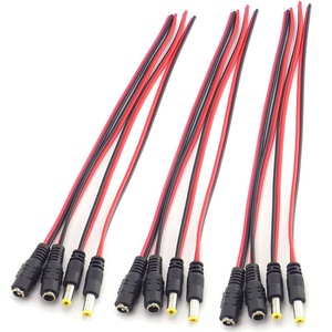 5.5x2.1mm DC Jack Power Female Male Connector Cable Pigtail <strong>Plug</strong> Wire <strong>CCTV</strong> LED Light - Product Image 2