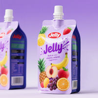 Pochette à jus Doypack personnalisable de 100ml 200ml 300ml 500ml Pochette de nourriture pour bébé Pochette à bec verseur debout pour purée