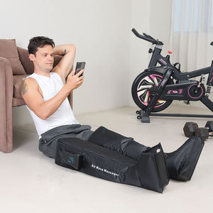 360 °   Bottes de compression d'air dynamiques, masseur pour les jambes, mollets et pieds, récupération, soulagement de l'œdème - Product Image 4