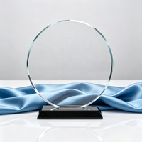 Trophée en cristal de verre optique personnalisé pour événements sportifs, souvenirs, réunions annuelles, plaque de récompense en verre, trophée en cristal