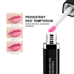 Mastor Crema Brillo Labial para Piel Oscura Tentación Roja Persistente 24 Horas Efectivas 10ml Aceite Labios - Product Image 4