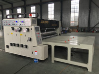 Nouvelle machine semi-automatique pour imprimante, découpeuse et plieuse, alimentation par chaîne, haute efficacité, garantie 5 ans