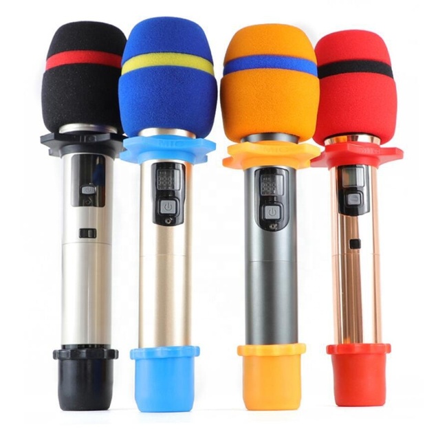 High Quality Rubber Shock protection Wired Wireless Microphone case Drop Ring Non-slip Sleeve