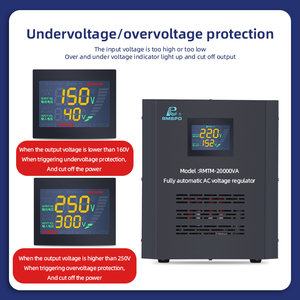 Stabilisateur de tension AC monophasé <span class=keywords><strong>Tronic</strong></span> 90V 3000W pour servomoteur avec protection contre les surcharges - Product Image 3