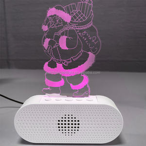 Tendance Gadget maison <span class=keywords><strong>Table</strong></span> décoration lampe Gamer guerre étoile chevalier Animal ours feuille USB Botton contrôle ABS plate-forme lumière - Product Image 4