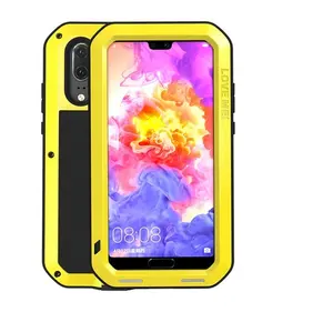 Metal Shockproof Waterproof Phone Case Protective Cover For Huawei P20 Pro Accessories Case