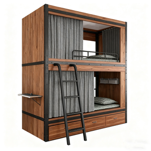 Ofrecemos Servicio Personalizado: <span class=keywords><strong>Litera</strong></span> Ahorradora de Espacio con Barandillas Reforzadas, Cama Modular Apilable - Product Image 5