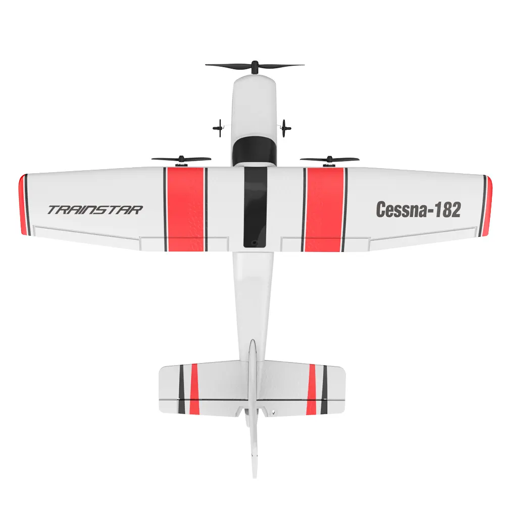 फुकी आरc हवाई जहाज Cessna-182 2 चैनल फाइटर जेट विमान आरटीएफ 2.4 घज एपा फोम लड़ाकू रेडियो रिमोट कंट्रोल टॉय
